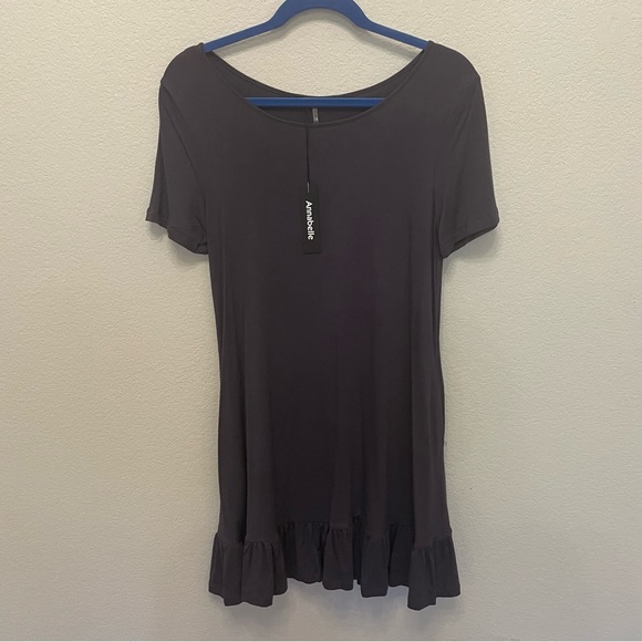 Babydoll Mini Dress with Pockets - Picture 6 of 8